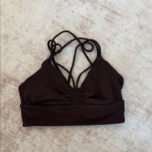 lululemon athletica Dark Brown Sports Bra
